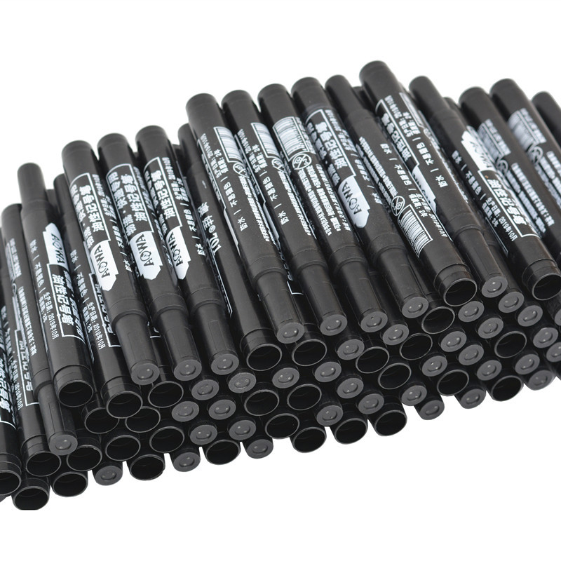 记号笔黑色油性批发可加墨水快递物流大头笔标记笔