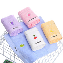 洁丽雅金号品牌儿童纯棉卡通动物小毛巾多颜色可选一等品婴儿毛巾