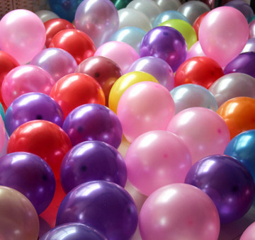 供应1.5克珠光气球 婚庆气球 装饰结婚气球广州发货大量现货 年货