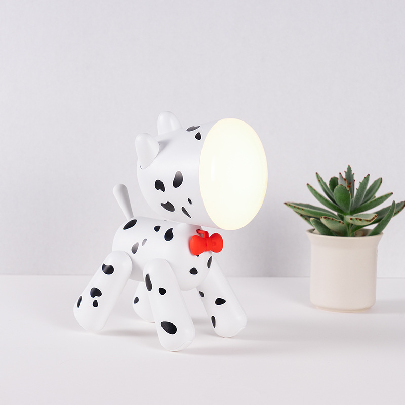 Janpim New Spotted Puppy Desk Lamp Accompanying Light Cute Children Night Light Puppy Night Light Usb Desk Lamp