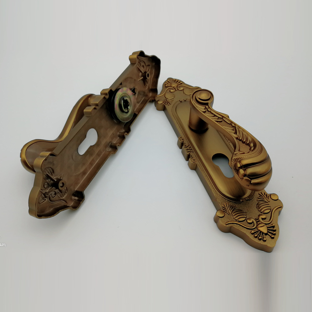 新款欧式门锁 卧室实木门把手锁 仿古房门锁五金锁具室内执手门锁