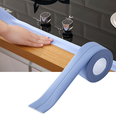 Kitchen and Bathroom Waterproof Tape Stove Corner Line Stickers Fissure Sealant Moisture-Proof Mildew Proof Sticker Sink Gap Seam Sealing Strip