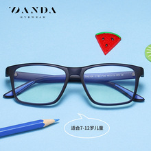 2023新款时尚儿童防蓝光眼镜男女平光镜双色tr护目镜5106电脑眼镜
