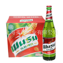 新疆大乌苏啤酒620ml*12瓶-大瓶红色乌苏啤酒