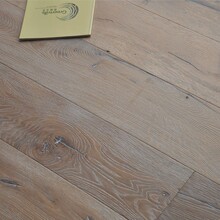 深圳木地板厂家出口美国蒙古别墅木地板橡木多层实木地板沧桑灰