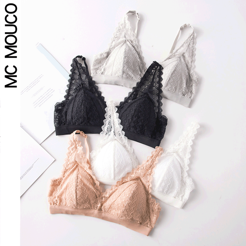 sgs专业检测无钢圈里料100%桑蚕丝文胸 法式三角杯性感真丝内衣女