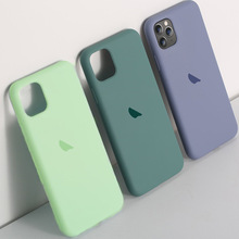 适用新款苹果13手机壳液态硅胶iPhone7plus耐用15pro/14pro保护套