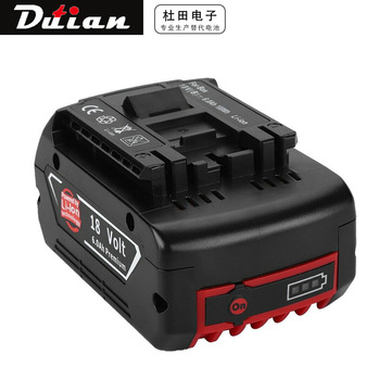 适用于bosch博世18v锂电池 电动工具手电钻电锤电池配件bat609