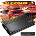 工厂直销四路功率放大器4*100w车载音响改装9800四声道汽车功放