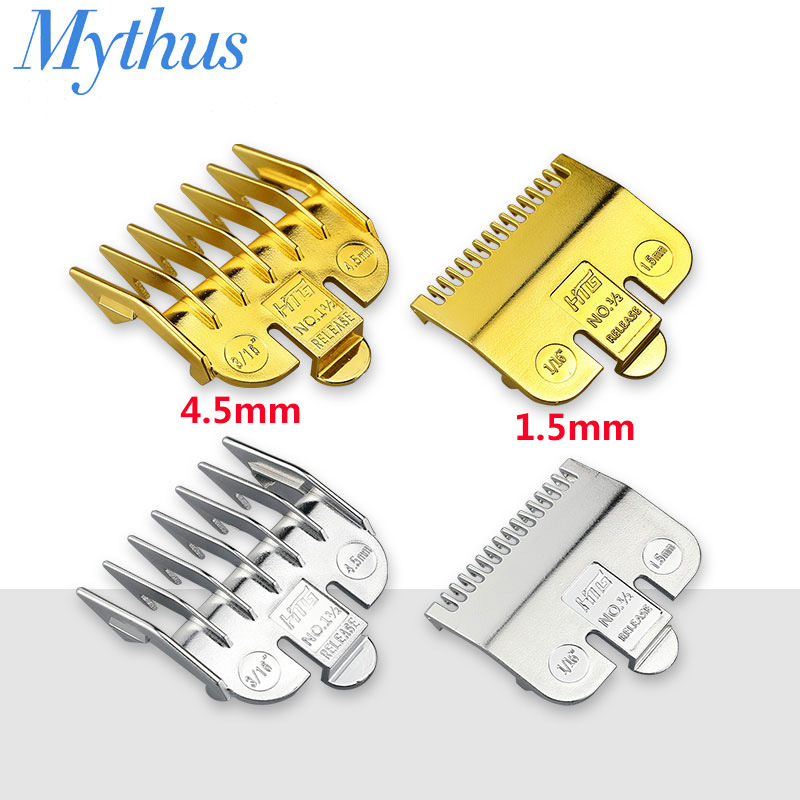 速卖通复古油头电推剪限位梳电镀推子卡尺1.5mm4.