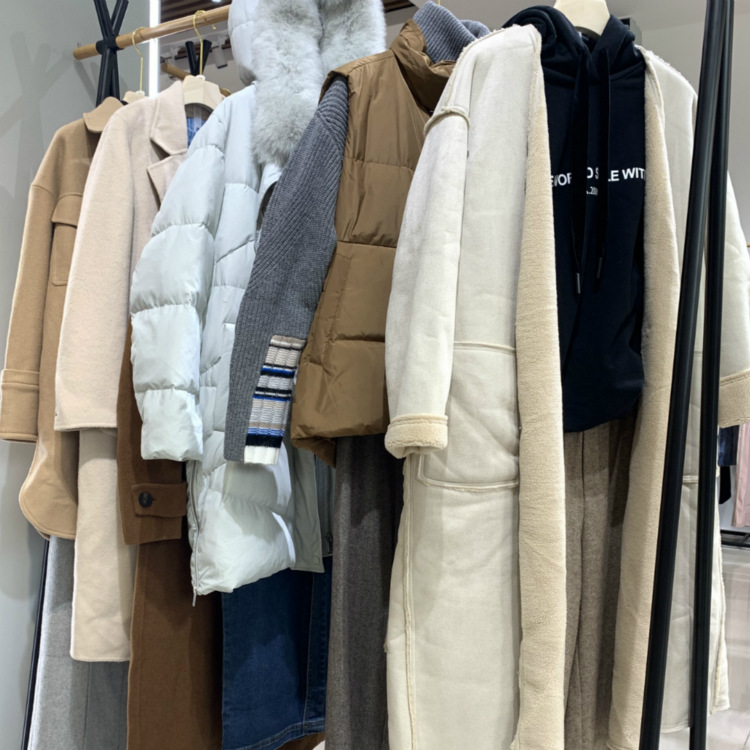 她图23冬装双面羊绒大衣一线品牌女装剪标尾货奥宴妮直播货源 图片