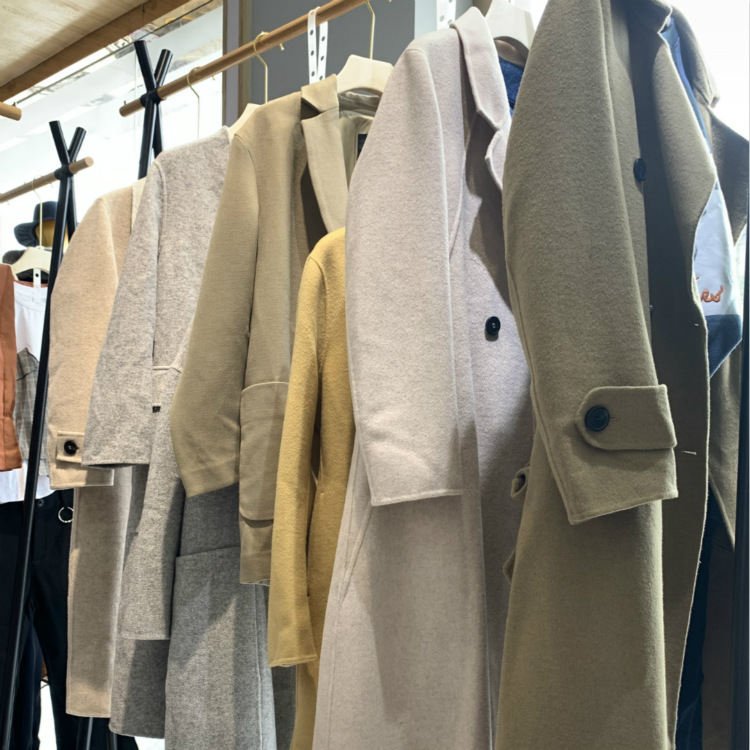 她图23冬装双面羊绒大衣一线品牌女装剪标尾货奥宴妮直播货源 图片