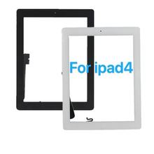 适用于For iPad 4  触摸屏 带返回键 总成手写屏 外屏触控 玻璃屏