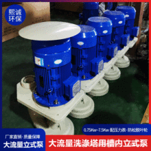 pp立式耐酸大流量离心水泵 喷淋废气塔循环槽内泵 循环化工泵耐碱