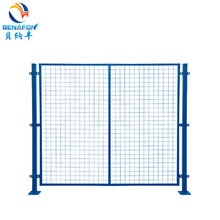 车间隔离网 厂区仓库隔离栅 工厂车间可移动隔离网设备防护网