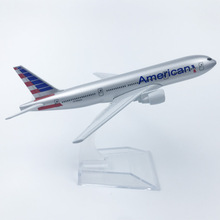 16CM美利坚 波音777 合金飞机模型 飞机模型 厂家销售 跨境好销