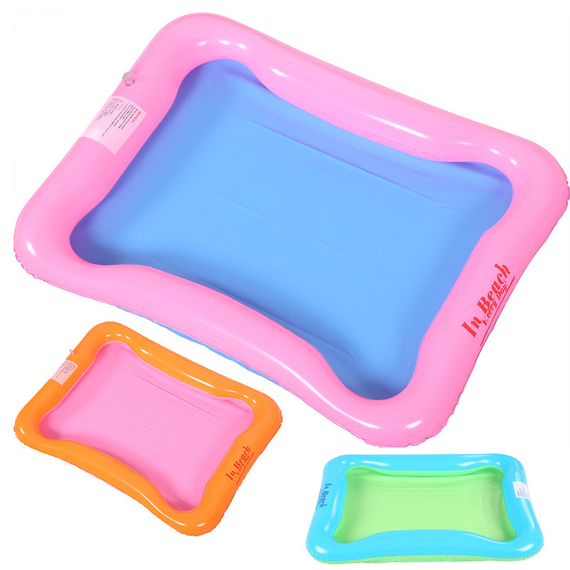 Children's Space Sand Toy Colored Sand Power Sands of Mars Plastic Sand Tray Table Space Sand Tray Inflatable Sand Tray