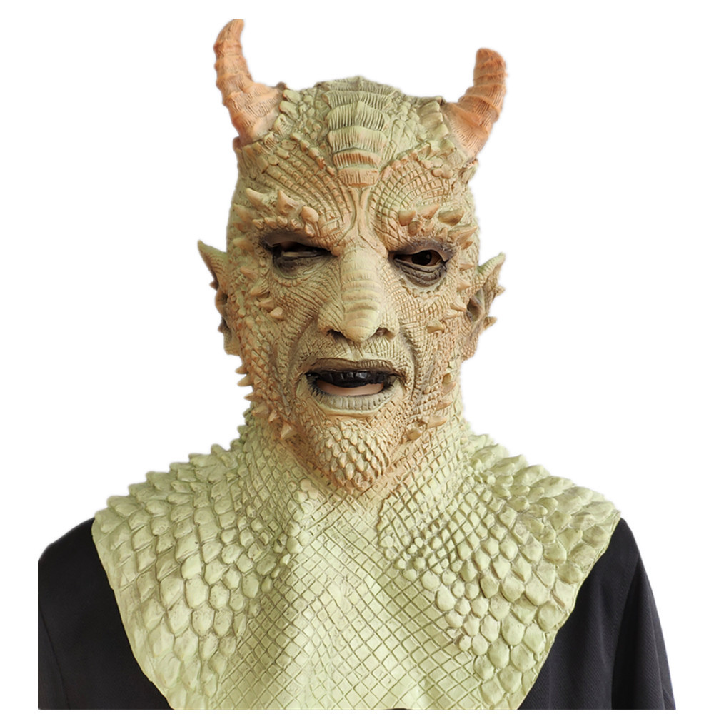 暗黑破坏神面具头套谎言贝里艾尔恶魔面具万圣节mask影视道具