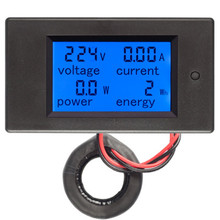 交流电能计量 电力监测仪  数显表 电压表 电流表 功率表PZEM-061
