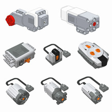 兼容乐高动力组合PF件EV3大马达电机中马达9686电池盒马达wed马达