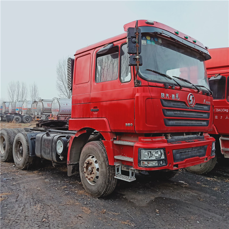 非洲 重型半挂牵引车头 二手德龙牵引拖车头 380马力 车况原版