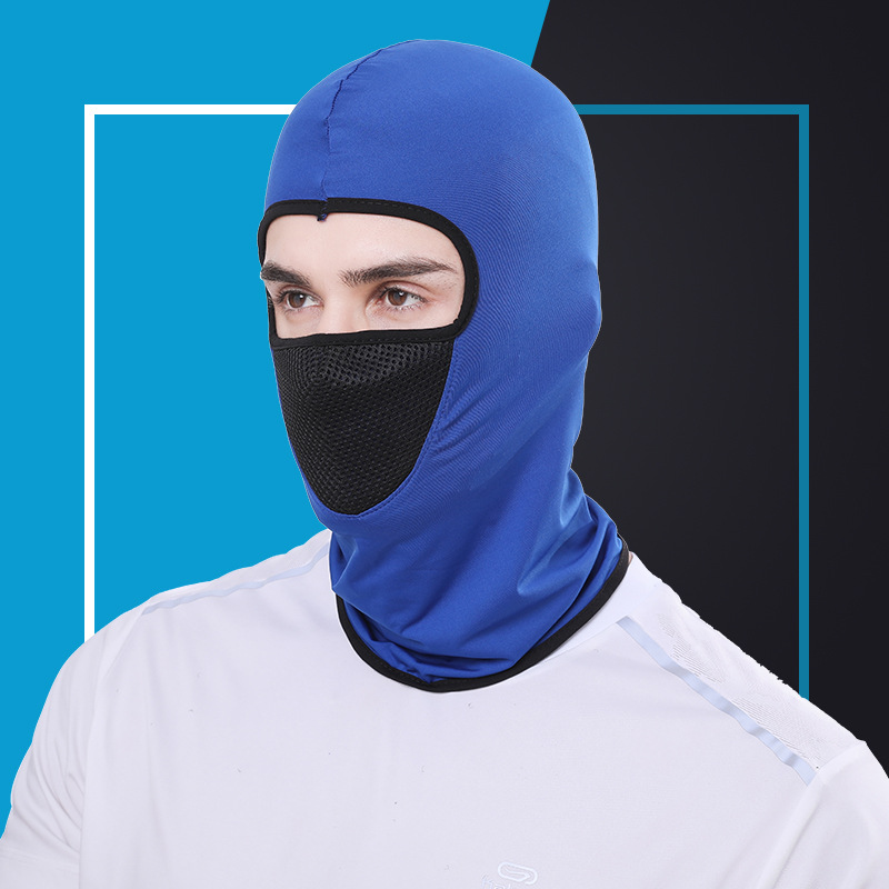 Outdoor Sports Headgear Summer Multi-Functional Sun Protection Facekini Mesh Breathable Full Face Sleeve Cap Cycling Mask