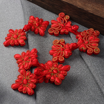 旗袍纽扣中国风扣子禾服秀禾服汉服中式新娘礼服婚纱嫁衣装饰盘扣