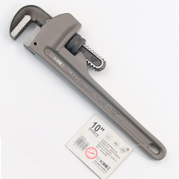 南昌批发长城精工管钳子快速自紧铝合金管钳大号万用活动管子钳