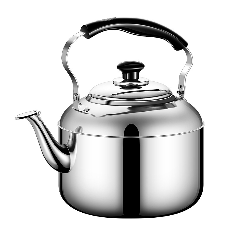 Wholesale Stainless Steel Thickened Non-Magnetic Treasure Pot Kettle Heating Piano Sound Whistling Kettle Electric Kettle