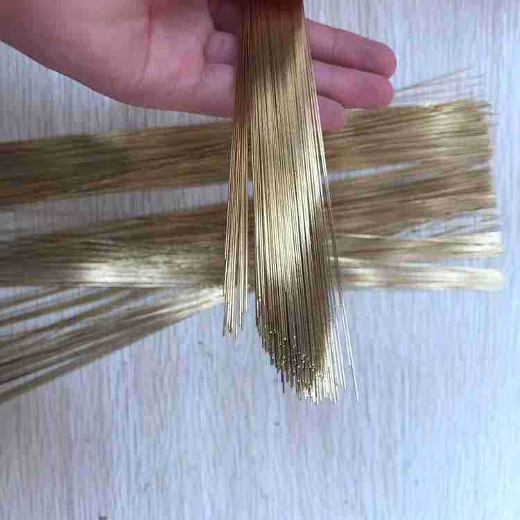 现货批发H65细铜棒 2.0/2.2/2.3/2.5/2.6/2.8mmH65黄铜线调直铜条