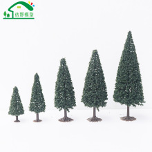 沙盘模型景观树迷你手工圣诞塔松树建筑园林绿化火车微型景观材料