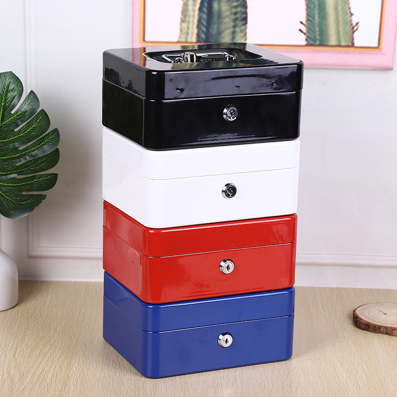 New Creative Cute Portable Storage Box Small with Key Vehicle-Mounted Storage Box Home Certificate Storage Box