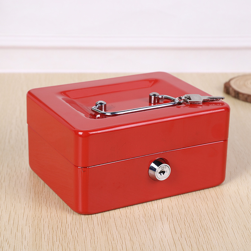 New Creative Cute Portable Storage Box Small with Key Vehicle-Mounted Storage Box Home Certificate Storage Box