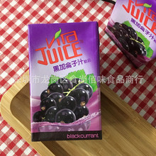 批发香港原装进口港版vita黑加仑子汁饮品水果饮料250ml 24盒一箱