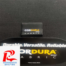 厂家批发牛津布 涤纶cordura600d有吊牌可提拉考杜拉面料牛津布