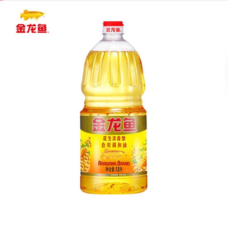 金龙鱼食用油花生浓香食用调和油1.