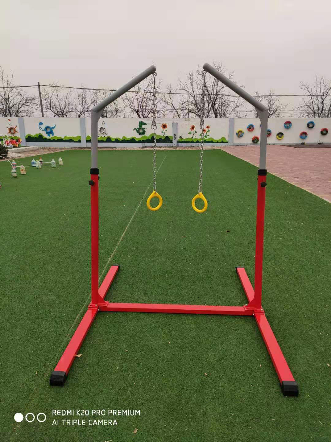 体操馆体能感统训练吊环 儿童升降吊环器材 儿童吊环游乐玩具