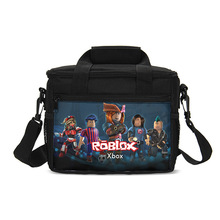 Roblox可爱户外餐包 儿童亚马逊午餐包户外冰袋保温包
