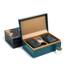 精美茶叶礼品盒翻盖式包装盒定制印刷小青柑龙井茶叶红茶礼盒定做