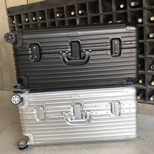 大号运动版铝镁合金托运箱 大空间容量行李箱拉杆箱加厚出国大箱