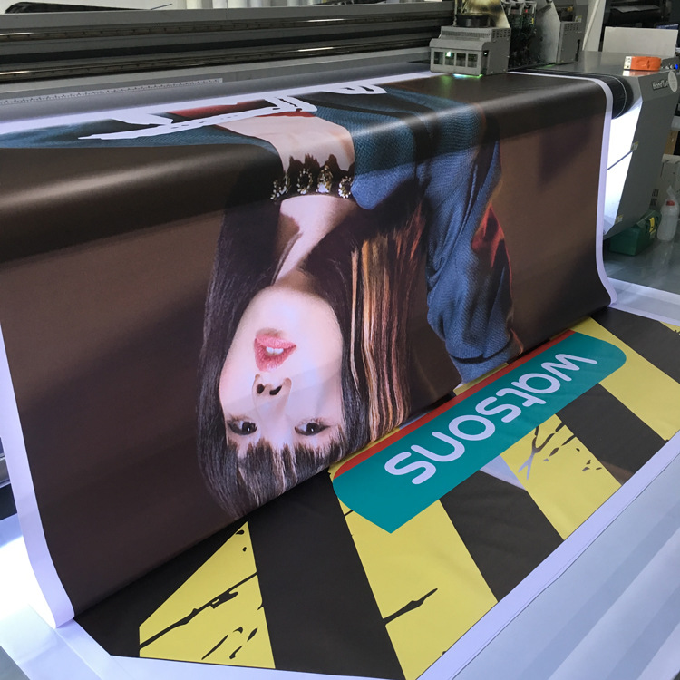 5m内光刀刮布 不拼接超宽内打光刀刮灯箱布uv喷绘 服装灯箱广告