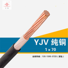 电力电缆阻燃铜芯ZCYJV-1*70 厂家现货直销供应 福建南平太阳牌