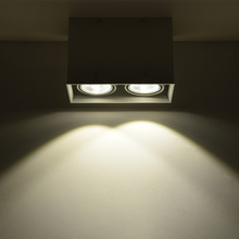 现代过道射灯店铺商用明装客厅卧室家用小射灯一体化led筒灯暗装