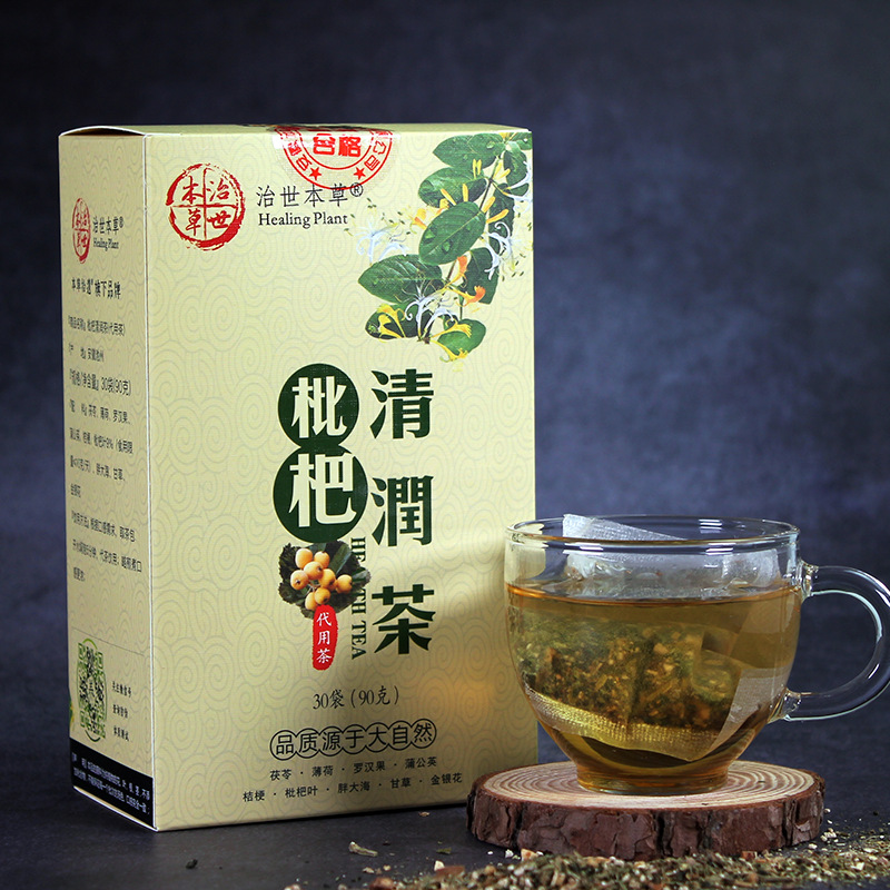 枇杷清润茶|润音银冬茶呼吸系列非鼻嗓养肺茶花茶养生茶包