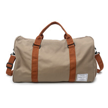 批发新款时尚行李包男士健身包休闲运动旅行包logo手提包一件代发