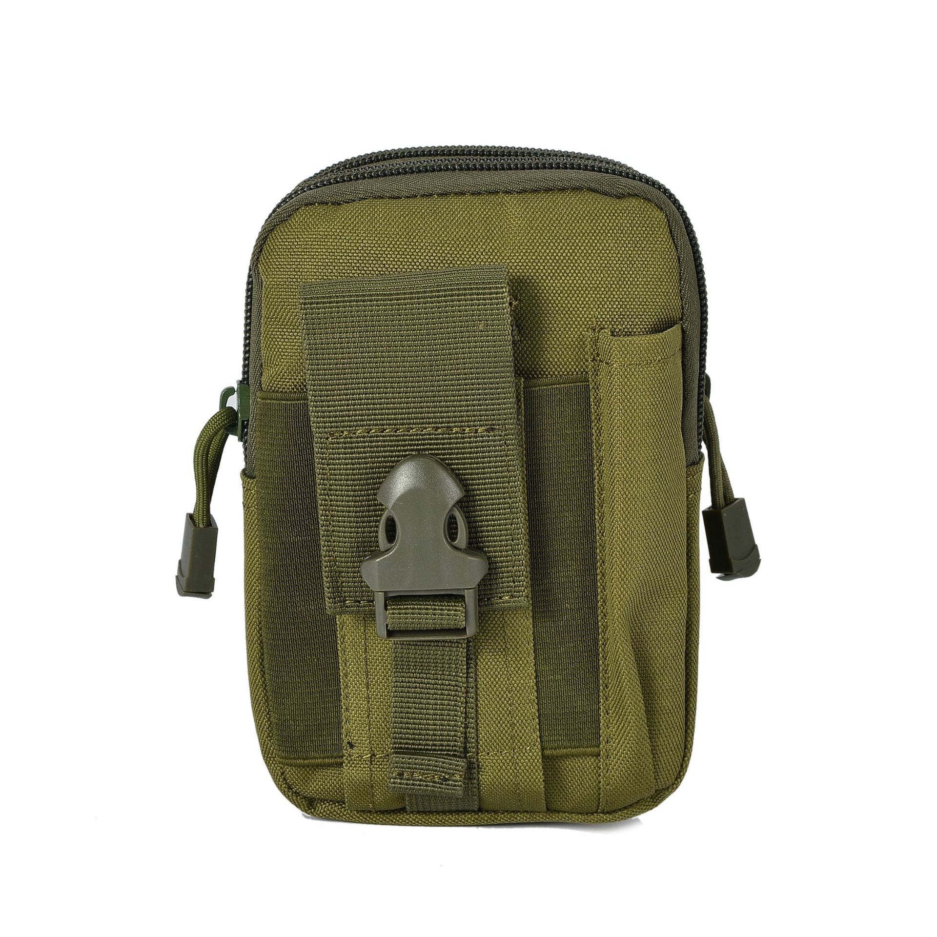 Outdoor Sports Multi-Functional Molle Accessory Bag Inch Military Fans Wear Belt Mobile Phone Bag Hanging Bag Tactical Waist Bag