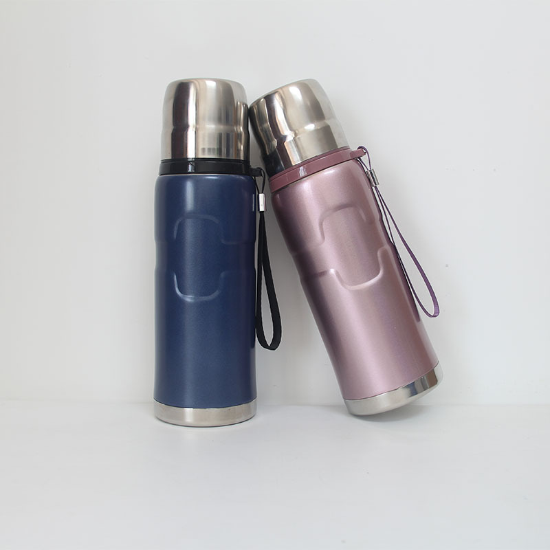 Fashion New Vacuum 304 Stainless Steel Travel Vacuum Cup Portable Business Cup Portable Creative Gift Cup