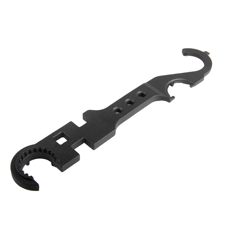 hot sale outdoor field multipurpose combined wrench full steel high hardness ar15/m4 wrench