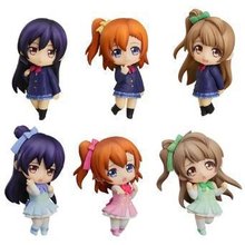 动漫手办批发 Q版 Love Live6款 盒装手办 公仔摆件 模型