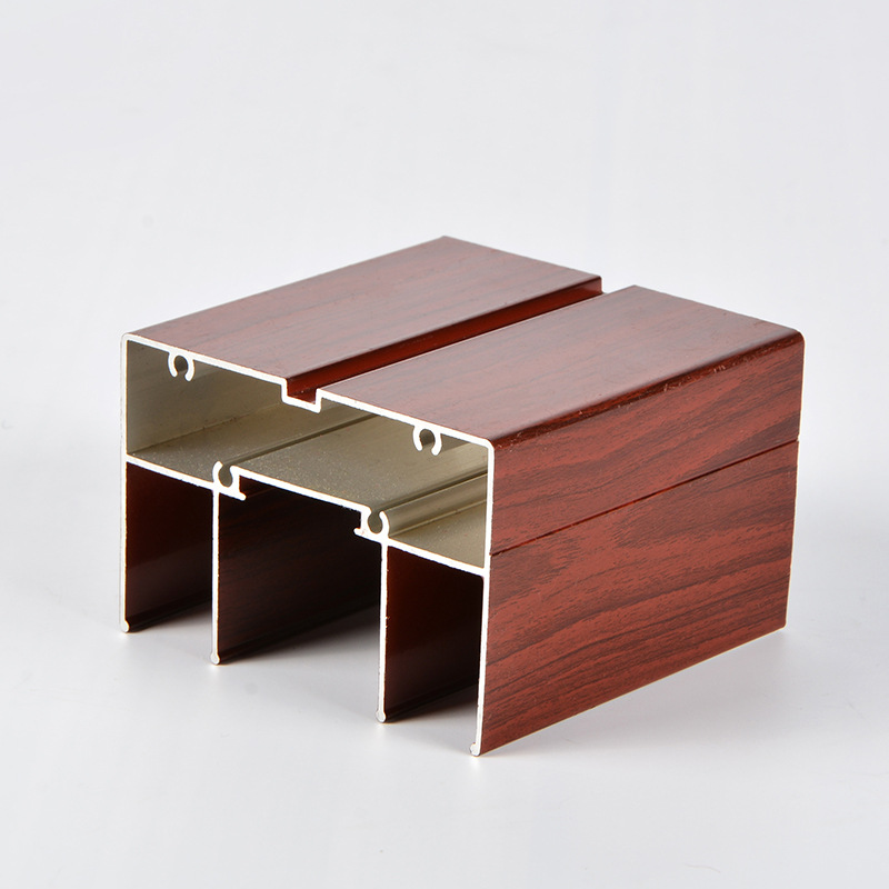 佛山铝型材挤压挤出门窗料推拉平开断桥门窗料幕墙铝型材开模定制